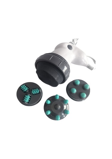 Leezsing Masaj Taşınabilir Zayıflama Sağlık İnsan Vücudu Elektrikli Selülit Önleyici Servikal Boyun Bel Titreşimli Çok Fonksiyonlu Masaj-542 Çok Renkli