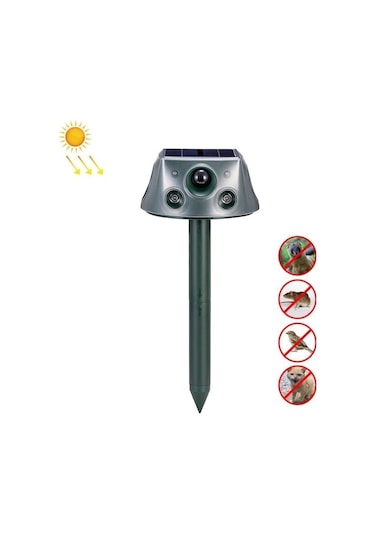 Cbtx SK031 Dört Taraflı Güneş Enerjili Ultrasonik Hayvan Kuş Kovucu