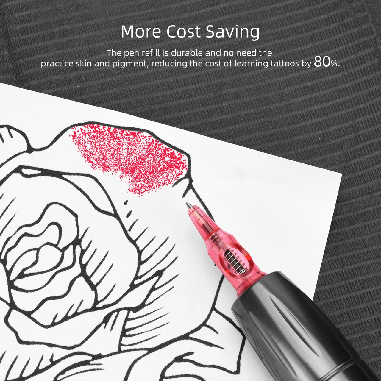 Dofolink 20 Adet Tattoo Pratik Kartuşları - Yeni Başlangıçcılar İçin Yüksek Kaliteli Pvc Uçlu 0.5mm Uç, Çoklu Renk Seçeneği, Tek Tek Paketli, Spinner Ve Makine Uyumlu