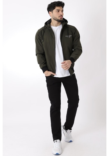 Kol ve Bel Lastikli Spor Likra Kumaş Mevsimlik Yağmurluk Pldp 2979 60288 001