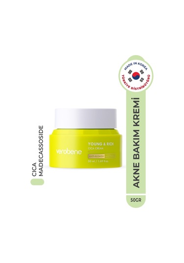 Verobene Young & Rich Cica Kore Nemlendirici Jel Krem 50 ML