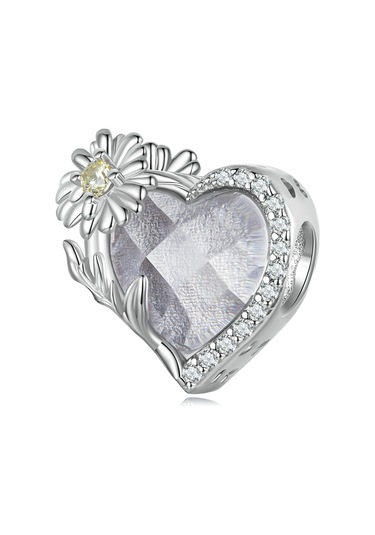 Bsc660 Ay Doğum Taşı Bilezik Boncuk 925 Gümüş Aşk İnci Aksesuarları, Stil: Nisan Çok Renkli