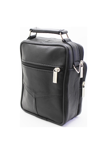 PENTA POLO HAKİKİ DERİ ÇOK GÖZLÜ ERKEK EL ÇANTASI