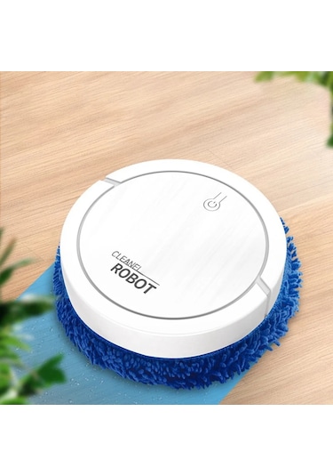 Yeni Akıllı Islak Ve Kuru Mop Makinesi Süpürme Robotu Şarj Edilebilir Anlamak Gold C Altın