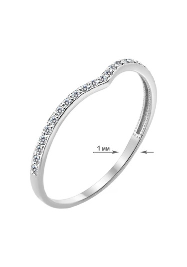 Veronika 925 Ayar Gümüş Falanks Yüzüğü - Alaçatı 275055803 Gri