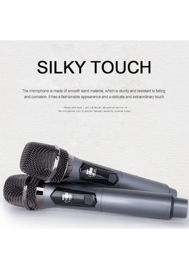 Ultratekno Wn-04 Amfi Hoparlör Ses Sistemi İçin Telsiz Mikrofon