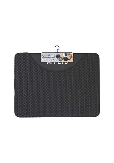 M-pets Duplex Elekli Kedi Kumu Paspası Siyah 60x45 Cm 244-53032.02