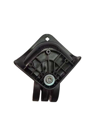 Homyl 2 Adet Bagaj Tekerlekleri Bavul Silindiri Tamir Parçaları Siyah