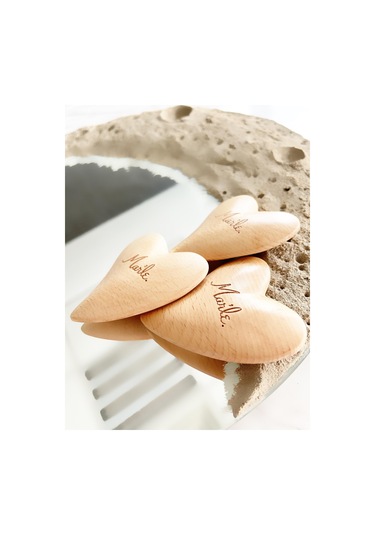 Ahşap Kalp Masaj Aleti