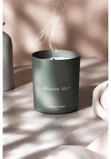 Meadow Mist Candle - Bergamot & Petitgrain - Bergamot & Petitgrain Kokulu Mum - 220 Gr