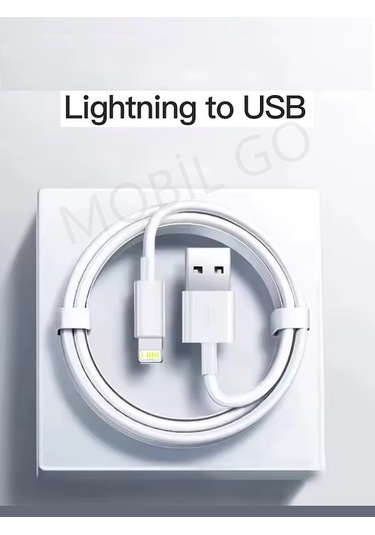 Iphone Uyumlu Şarj Aleti Kablosu 1m 5 6 7 8 Plus Xs Max Lightning Usb Kablosu 1metre -