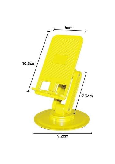 Joyhub Karbon Çelik Cep Telefonu Tutucusu Geri Çekilebilir Ve Katlanabilir Saklama Alanı Sarı Yok Havalandırma O19ew6