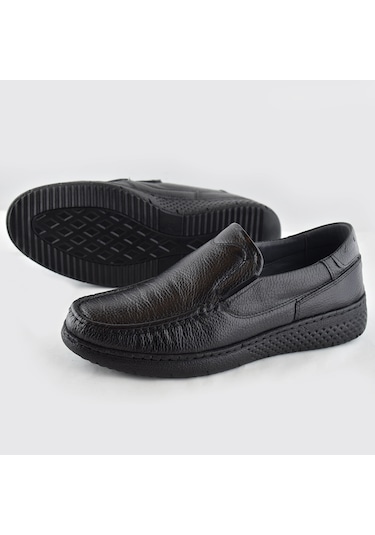 9575 Ortopedik Taban Siyah Hakiki Deri Erkek Ayakkabı Yazlık Mevsimlik Siyah 9575 Ortopedik Taban Siyah Hakiki Deri Erkek Ayakkabı Yazlık Mevsimlik Siyah