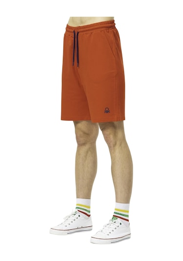 United Colors of Benetton Erkek Şort Bnt-m086b Kırmızı