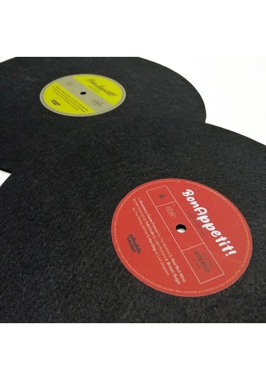 Plak Görünümlü Amerikan Servis 2 Adet Siyah