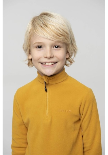 2as Potra Yarım Fermuarlı Çocuk Polar Sweatshirt 2asptr1105