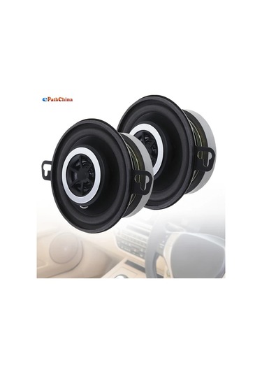 Xuweiwei 2 Adet 8 89 Cm 12v 30w Evrensel Araba Kornası Koaksiyel Tip Tam Frekans Çoğu Araç Uyumlu