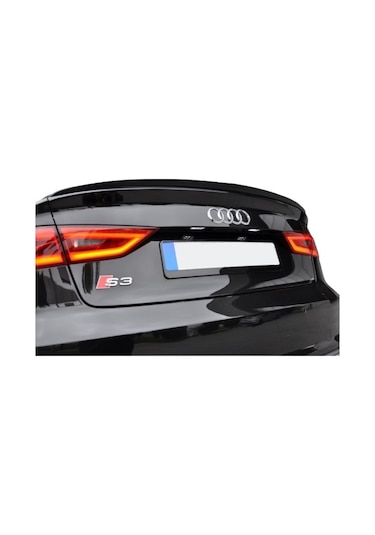 Paşa Audi A3 8v Sedan 2013-2020 S3 Style Spoiler Plastik