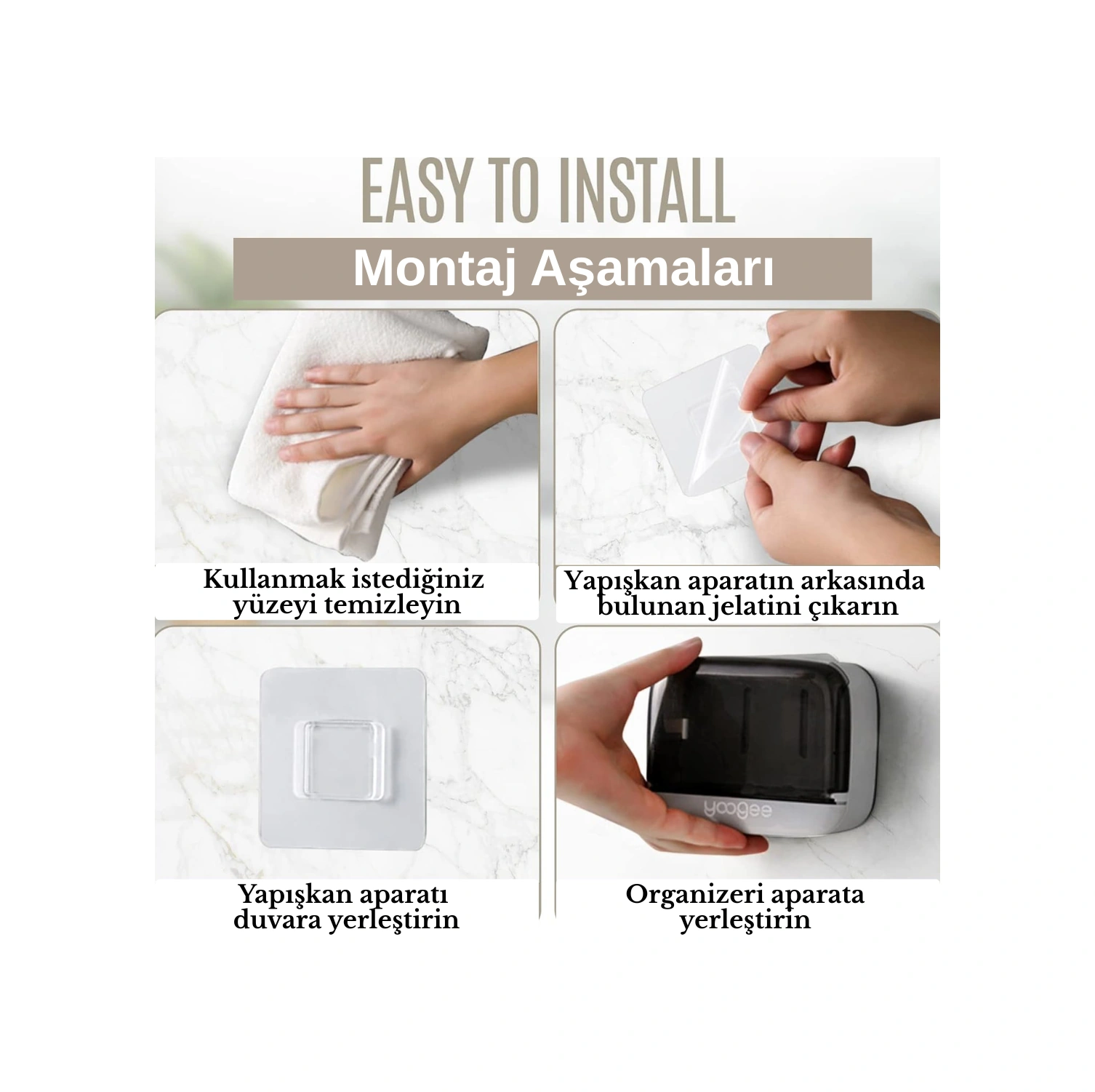 Çekmece Model Pratik Katı Sabunluk Su Biriktirme Hazneli Hijyenik Ve Şık Sabun Kabı Diğer