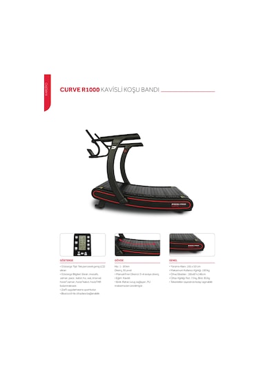 Diesel Fitness Curve R1000 Koşu Bandı