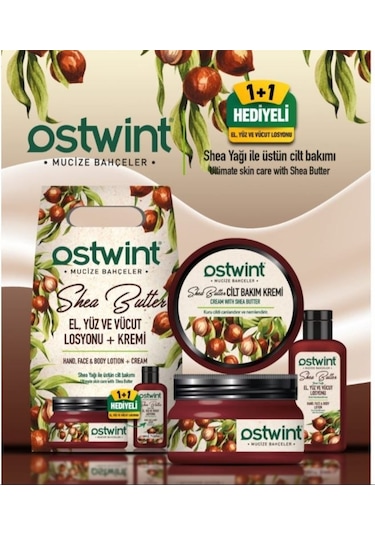 Ostwint Mucize Bahçeler Shea Butter Cilt Bakım Seti