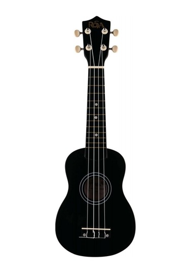 Rosa Ru002-Bk Soprano Ukulele  Siyah