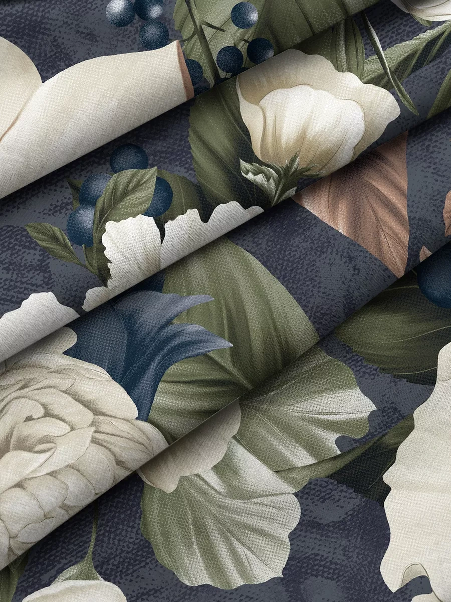 Mia Cara 50x70 Pamuklu Karakteristik Kumaşı Yastık Kılıfları 174037459 Mavi