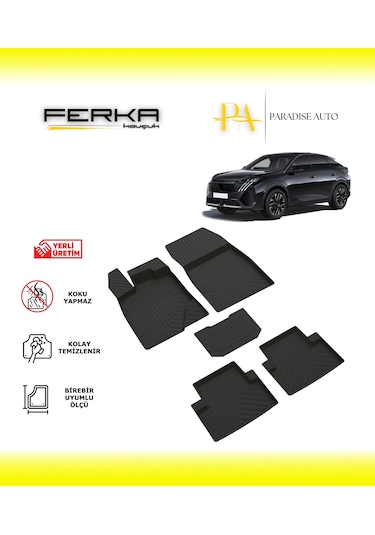 Peugeot 3008 Hybrid 2025 Ve Üstü 4d Havuzlu Paspas