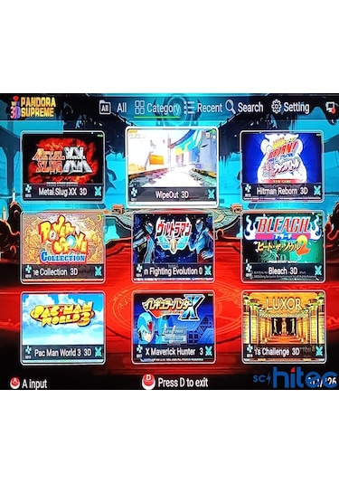 Schitec 4k Arcade Station 3d Supreme 8000 Oyunlu Tv Baglanan Atari Makinası