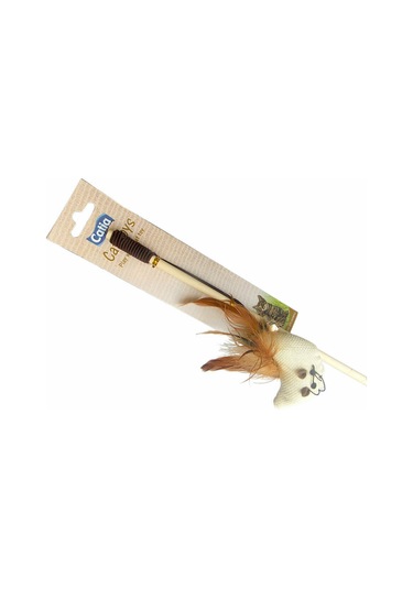 Eastland Hasır Peluş ve Çıngırak Kedi Oltası
