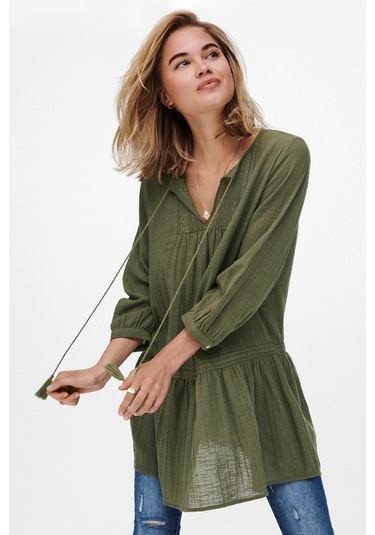 Only Bayan Elbise 15219922 Haki