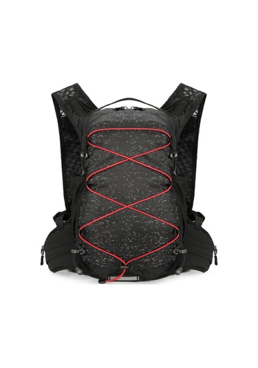 Neevoyu Süper Hafif Dayanıklı Spor Sırt Çantası - Su Geçirmez, Hava Yastıklı Kayışlı, Dağcılık Ve Bisiklet İçin Dış Mekan Siyah