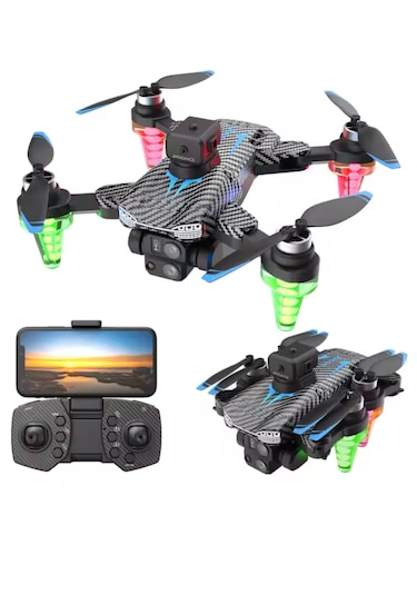 C19s Drone 360 Derece Engel Kaçınma Karbon Fiber Drone Wifili 108