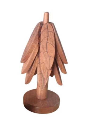 Homyl Yılbaşı Ağacı Bardak Altlıkları Sıcak Yemekler 3 Parça Set Diğer