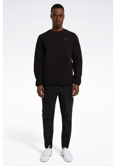 Tukan C Neck Siyah Erkek Sweatshirt Siyah