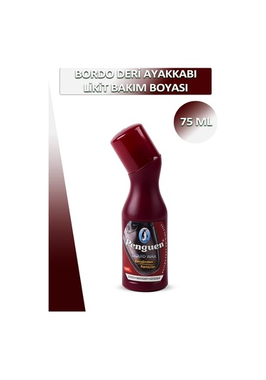 Bağcık + Penguen Deri Likit Ayakkabı Bakım Boyası 75 Ml Set 001