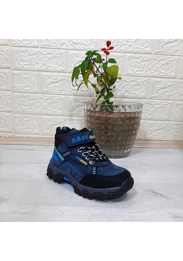 Abay 5353 Mavi Kaymayan Cırtlı Erkek Çocuk Bot 001