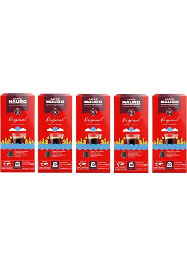 Caffe Mauro Original Nespresso Kapsül Kahve 50 Kapsul Kapsül Kahve