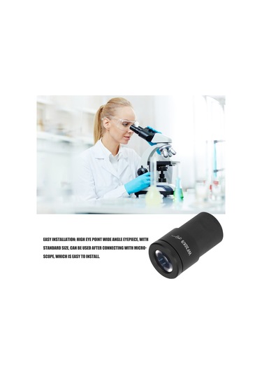 Gajeena 30mm Arayüzlü Mikroskop Lens, Alüminyum Alaşımlı + Optik Cam, 30x Büyütme, 9mm Görüş Alanı, Parlak Ve Net Görüntü, Kolay Kurulum