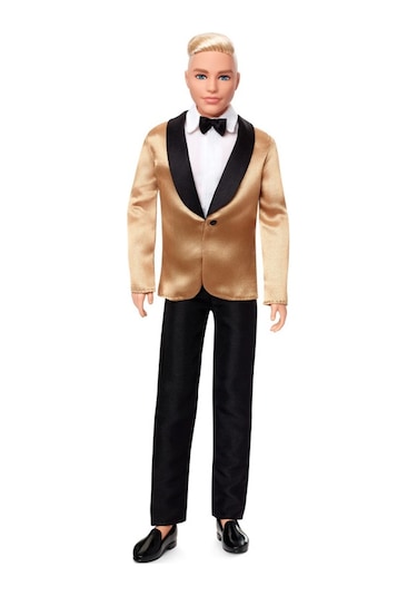 Barbie Ken 2025 Mutlu Yıllar Bebeği Beyaz Tenli