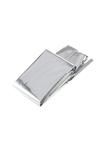 Blanket 7404 Acil Durum Termal Aluminyum Battaniye Tekli Paket Çok Renkli