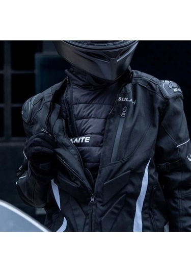 Motosiklet Rüzgar Geçirmez Göğüs Boyun Koruma Soğuk Havalara Karşı Yüksek Koruma