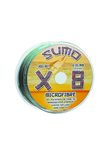 Effe Sumo X8 300 Metre Yeşil Örgü Ip Misina