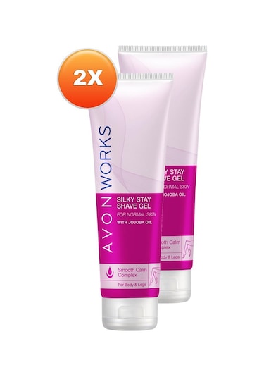 Avon Works Vücut ve Bacaklar için Tıraş Jeli 2 x 150 ML