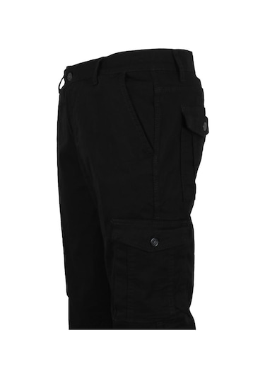 Modarar Erkek Keten Kargo Pantolon Siyah Renk Rar01442