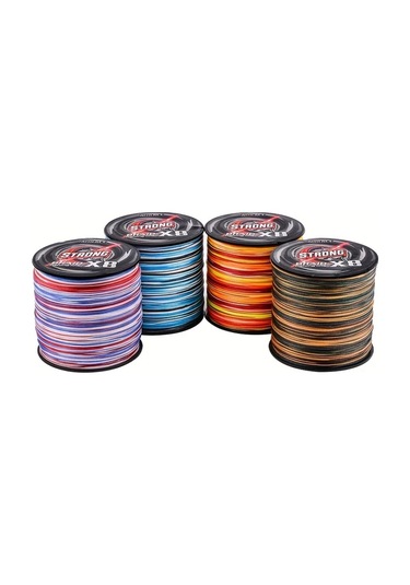 Brightnova Dayanıklı 8 İplik Örülmüş C 1.0 0.18mm 15lb Misina 300m 328yd 10 100lb Kamuflaj Tuzlu Su Balıkçılık