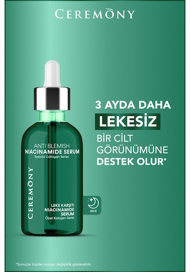 Ceremony Niacinamide Koruyucu-onarıcı Cilt Bakım Serumu 30 Ml