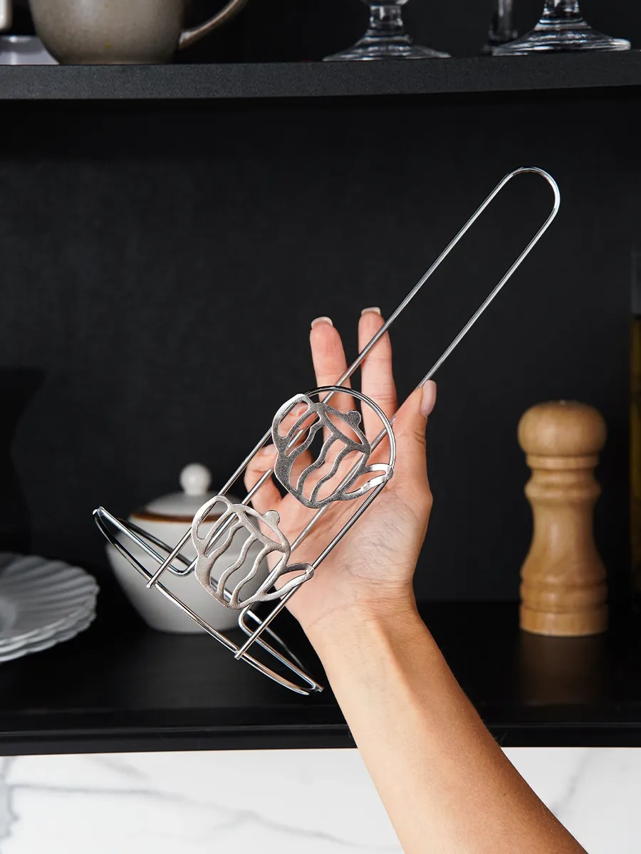 Dolana Kağıt Havlu Tutucu Masaüstü Stand 72003574 Gri