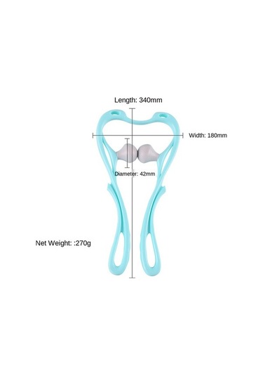 Dm Bacak, Ayak Ve Diz İçin El Manuel Boyun Masaj Aleti - Pembe Renk Pembe