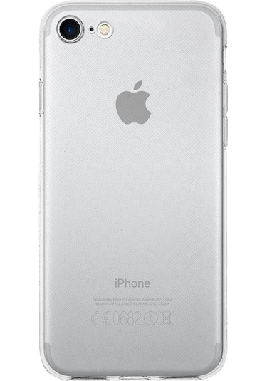 Apple Uyumlu iPhone SE 2020 1mm Silikon Şeffaf Kapak